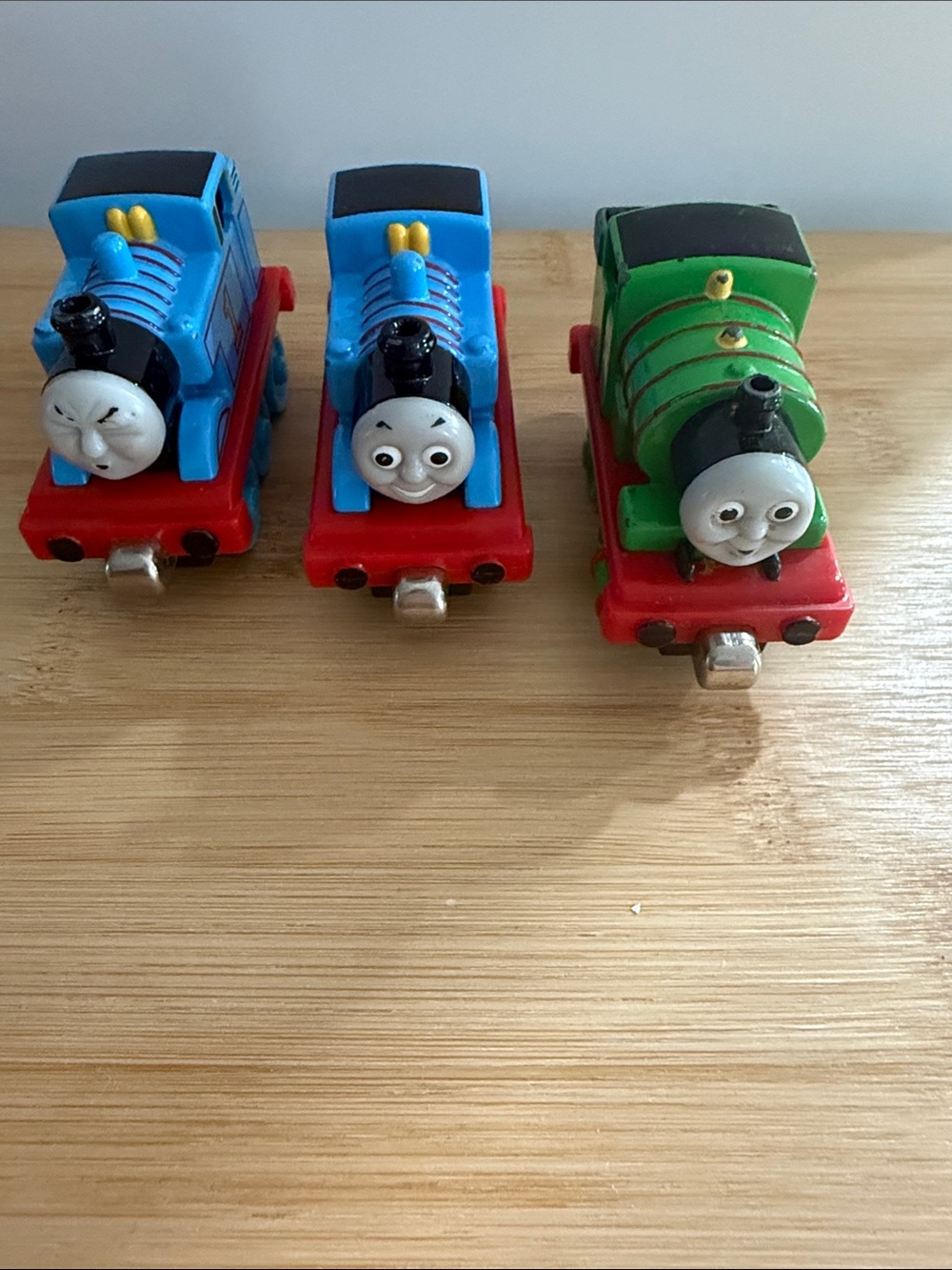 3 Thomas the Train Die Cast Take N Play trains- Thomas Percy Engine 6 Magnetic